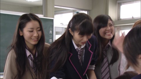 教室にて。
