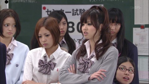 教室にて。