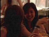 合宿初日。後藤さんと喋る愛莉さん。